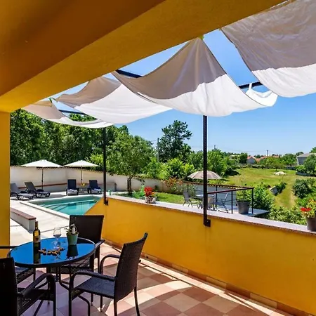 Sunny Yellow House With A Pool *